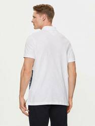 Tommy Hilfiger pánske biele polo Palm - M (YBR)