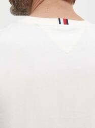 Tommy Hilfiger pánske biele tričko  - M (YBH)