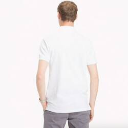Tommy Hilfiger pánske biele polo Placket - M (100)
