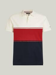 Tommy Hilfiger pánske polo Colorblock - M (XNN)