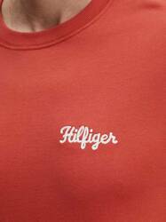 Tommy Hilfiger pánske tehlové tričko  - S (XM0)