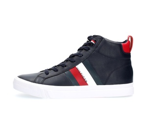 Tommy Hilfiger pánske tmavomodré členkové topánky Flag