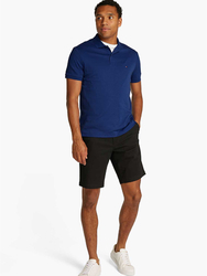 Tommy Hilfiger pánske modré polo tričko - S (D03)
