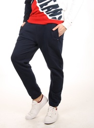 Tommy Hilfiger pánske tmavomodré tepláky Essential