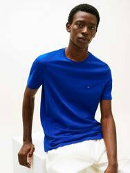 Tommy Hilfiger pánske modré tričko  - L (D03)