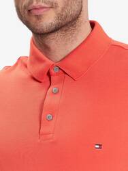 Tommy Hilfiger pánske oranžové polo tričko - M (SOH)