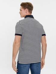 Tommy Hilfiger pánske pruhované polo tričko - L (0A4)
