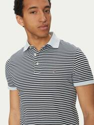 Tommy Hilfiger pánske pruhované polo tričko - L (0BD)