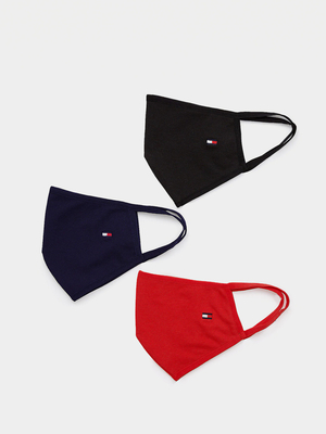 Tommy Hilfiger pánske rúška 3 pack - OS (0GZ)