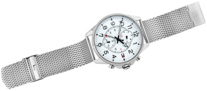 Tommy Hilfiger pánske strieborné hodinky - OS (0)