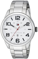 Tommy Hilfiger pánske strieborné hodinky - OS (0)