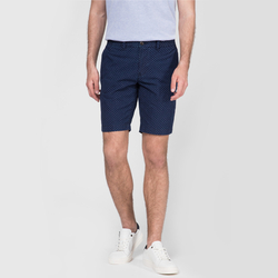 Tommy Hilfiger pánske tmavomodré šortky s potlačou