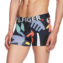 Tommy Hilfiger pánske tmavomodré boxerky Abstract - S (416)