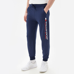 Tommy Hilfiger pánske tmavo modré športové nohavice
