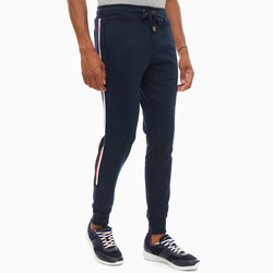 Tommy Hilfiger pánske tmavo modré športové nohavice Icon