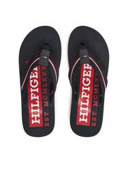 Tommy Hilfiger pánske tmavo modré žabky - 41 (DW5)