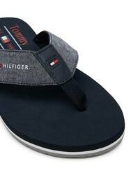Tommy Hilfiger pánske tmavo modré žabky - 41 (DW5)