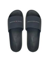 Tommy Hilfiger pánske tmavo modré šľapky - 41 (DW5)