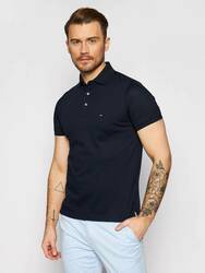 Tommy Hilfiger pánske tmavo modré polo tričko - XXXL (DW5)