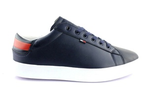 Tommy Hilfiger pánske tmavomodré tenisky Retro - 44 (006)