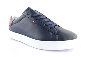 Tommy Hilfiger pánske tmavomodré tenisky Retro - 44 (006)