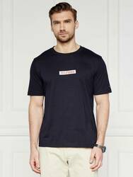 Tommy Hilfiger pánske tmavo modré tričko - XL (DW5)
