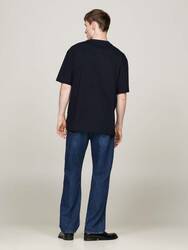 Tommy Hilfiger pánske tmavo modré tričko - M (DW5)