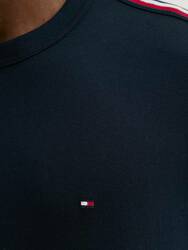 Tommy Hilfiger pánske tmavo modré tričko  - S (DW5)
