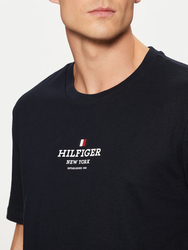 Tommy Hilfiger pánske tmavo modré tričko - L (DW5)