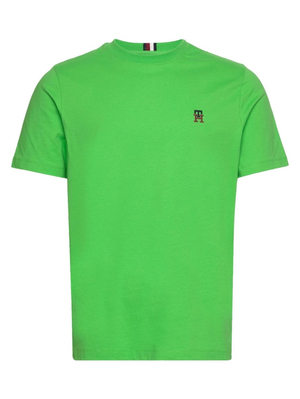 Tommy Hilfiger pánske zelené tričko - XL (LWY)