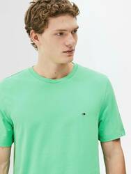Tommy Hilfiger pánske zelené tričko  - S (L3J)