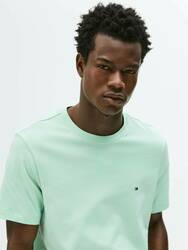 Tommy Hilfiger pánske zelenkavé tričko  - L (LXY)