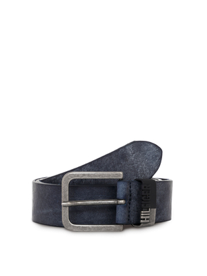 Tommy Hilfiger pánsky šedý opasok Rubber - 95 (413)