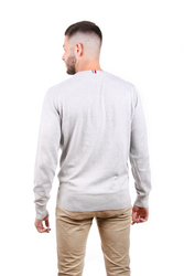 Tommy Hilfiger pánsky šedý sveter Comfort - S (501)