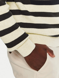 Tommy Hilfiger pánsky béžový sveter - M (0A4)