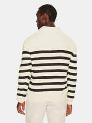 Tommy Hilfiger pánsky béžový sveter - M (0A4)