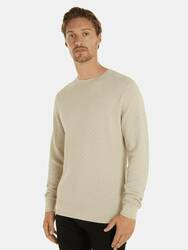 Tommy Hilfiger pánsky béžový sveter - L (ACI)