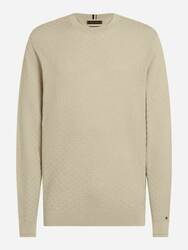 Tommy Hilfiger pánsky béžový sveter - L (ACI)
