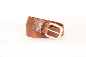Tommy Hilfiger pánsky hnedý opasok - 100 (950)