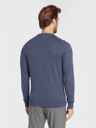 Tommy Hilfiger pánsky modrý sveter - M (C9T)