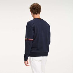 Tommy Hilfiger pánsky tmavomodrý sveter Icon - S (435)