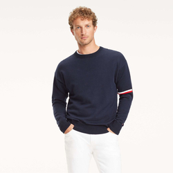 Tommy Hilfiger pánsky tmavomodrý sveter Icon - S (435)