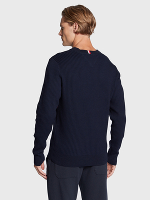 Tommy Hilfiger pánsky tmavomodrý sveter - XXL (0GY)