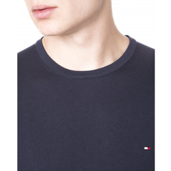 Tommy Hilfiger pánsky tmavomodrý sveter Plaited - XXL (403)