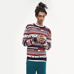 Tommy Hilfiger pánsky vzorovaný sveter Americana