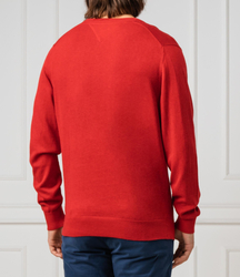 Tommy Hilfiger pánsky červený sveter - XXL (XTO)