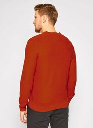Tommy Hilfiger pánsky oranžový sveter - M (SNC)