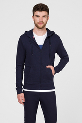 Tommy Hilfiger pánska tmavo modrá mikina s kapucňou