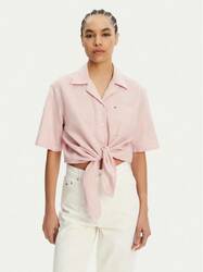 Tommy Jeans dámska ružová košeľa - XS (TH3)