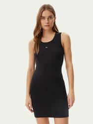 Tommy Jeans dámske čierne šaty - XS (BDS)
